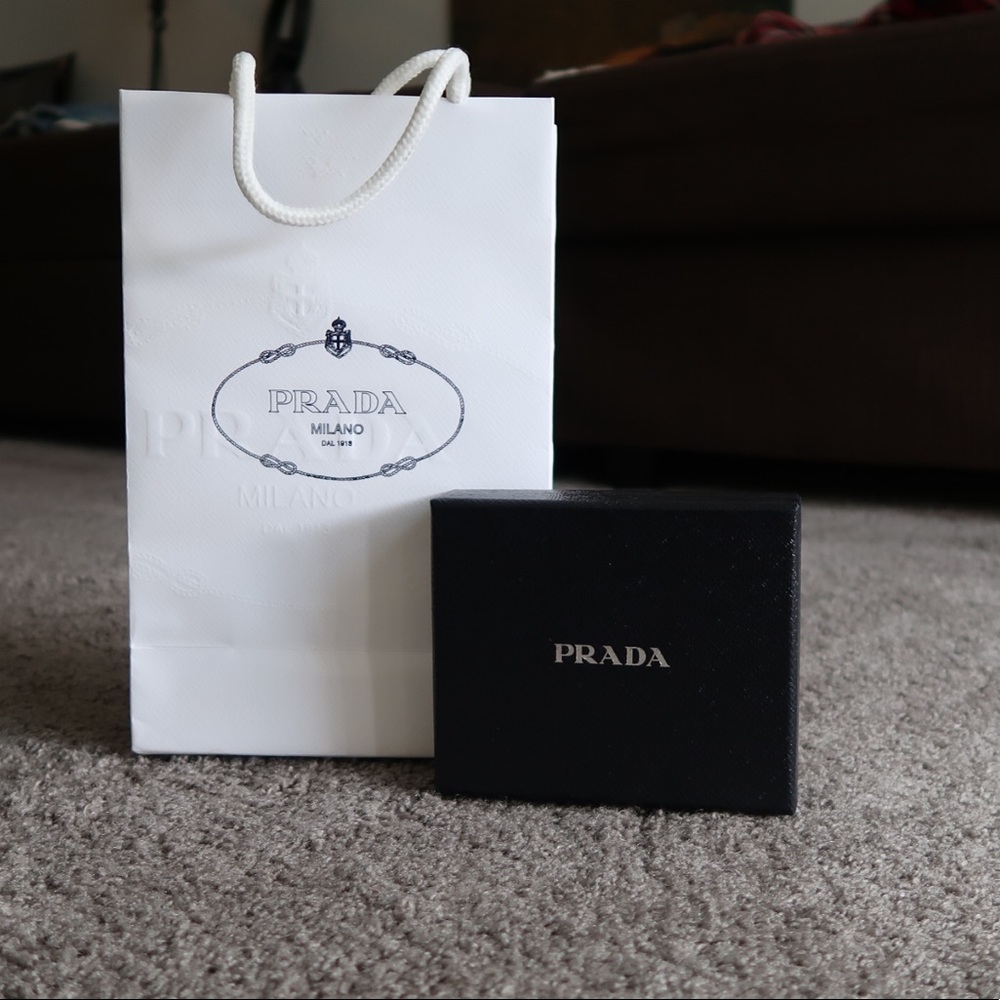Prada gift bag and box